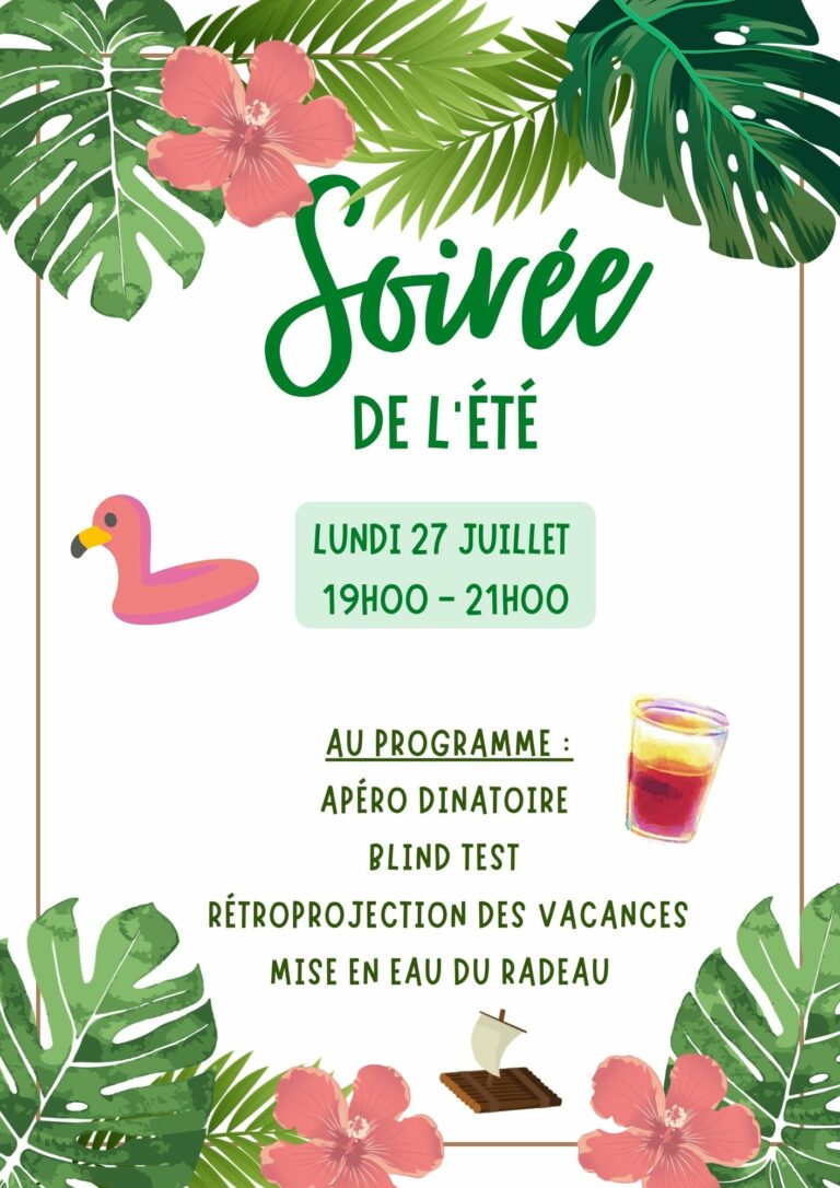 Soirée de l&rsquo;été