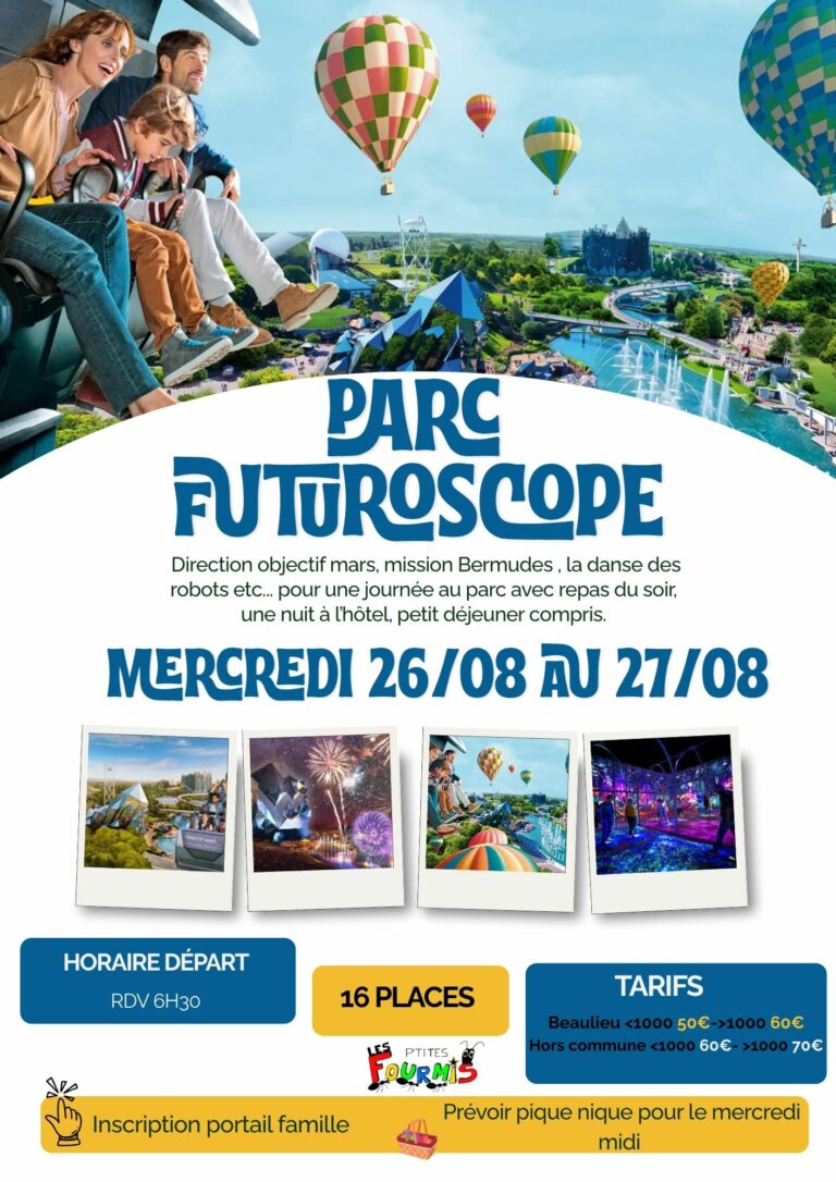 JOURNEE + 1 NUIT AU FUTUROSCOPE
